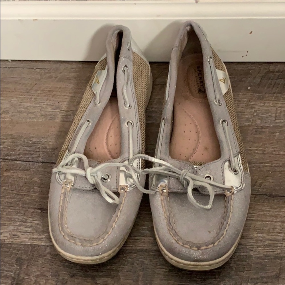 Women’s Sperry  Angel Fish sparkle Boat shoe